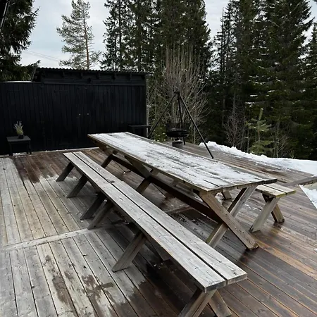 Al-hytte I Snertingdal Pa Solrik Tomt Med Suveren Beliggenhet Gjøvik