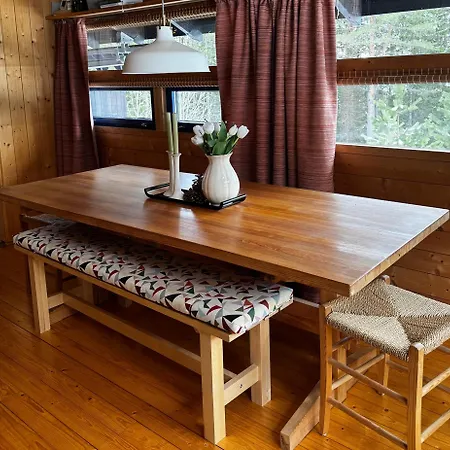 度假居 Al-hytte I Snertingdal Pa Solrik Tomt Med Suveren Beliggenhet